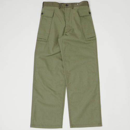 Warehouse & Co 1098 U.S. Army Herringbone Twill Pant - Olive Drab