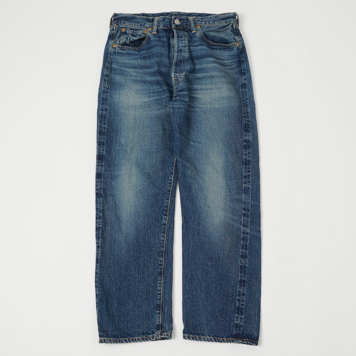 Warehouse 1101 2nd Hand 12oz Loose Straight Jean - Used Wash | SON OF A ...