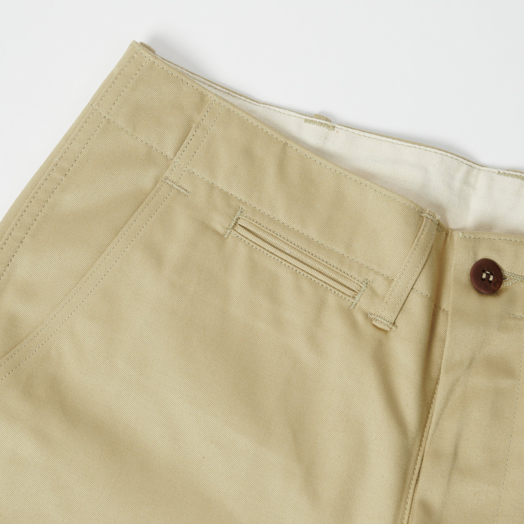 Warehouse & Co 1204 Duck Digger Chino Short - Beige