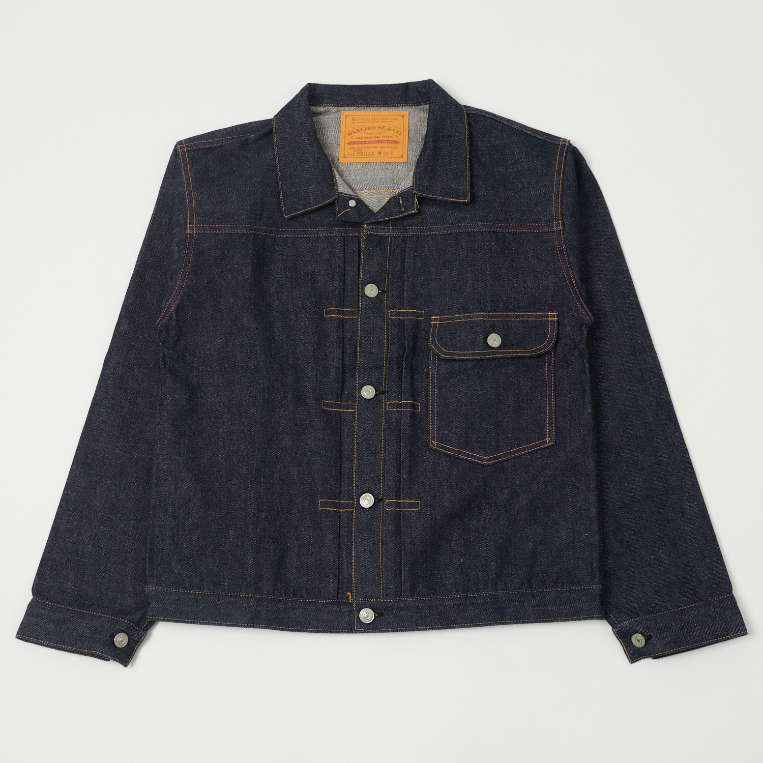 Warehouse 2001xx(2000xx) 1947 Model 'Type-I' Denim Jacket - Raw | SON ...