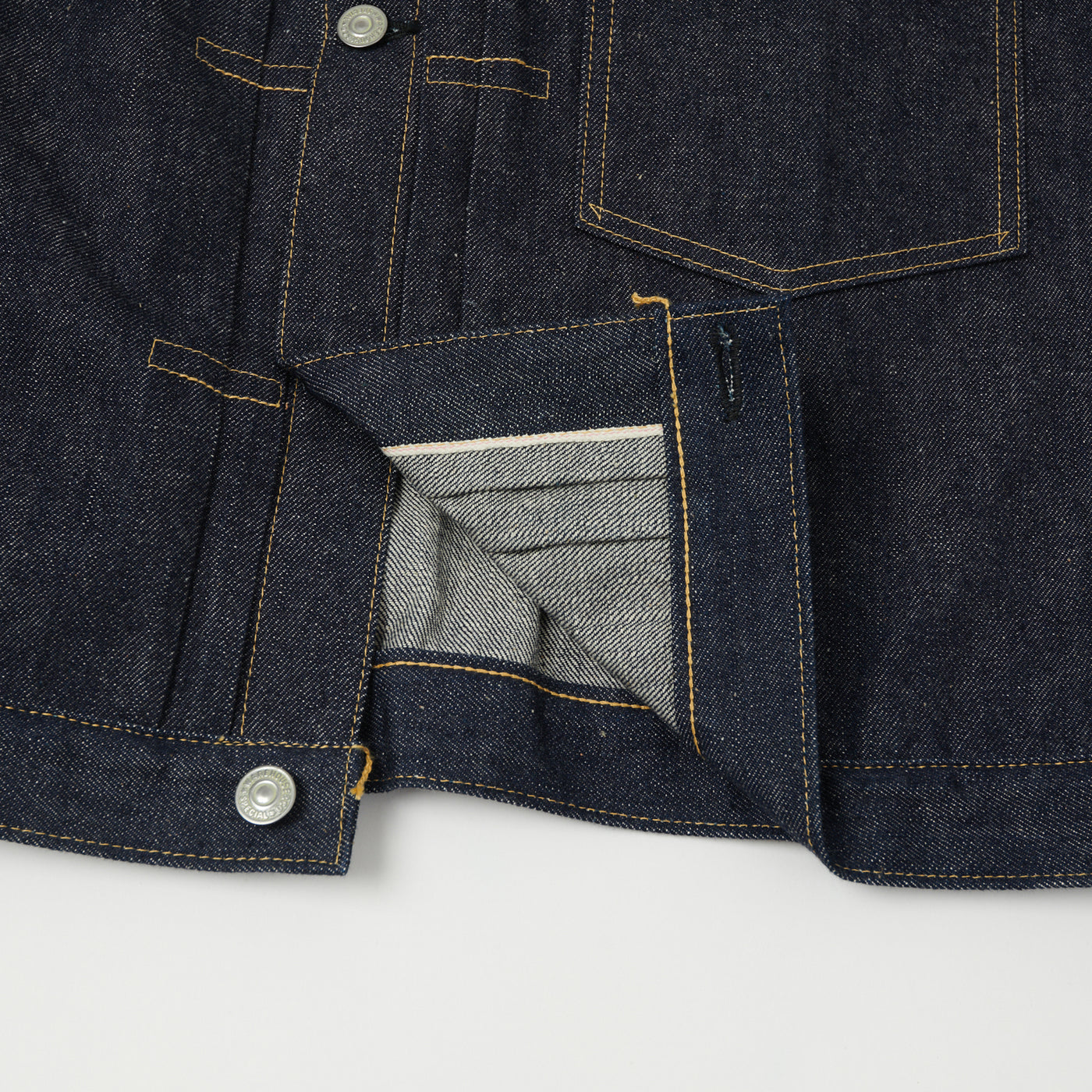 ジャケット・アウター WAREHOUSE BUCKLE FRONT DENIM SHOP COAT WAREHOUSECO_S2000XXWWIIDEADSTO