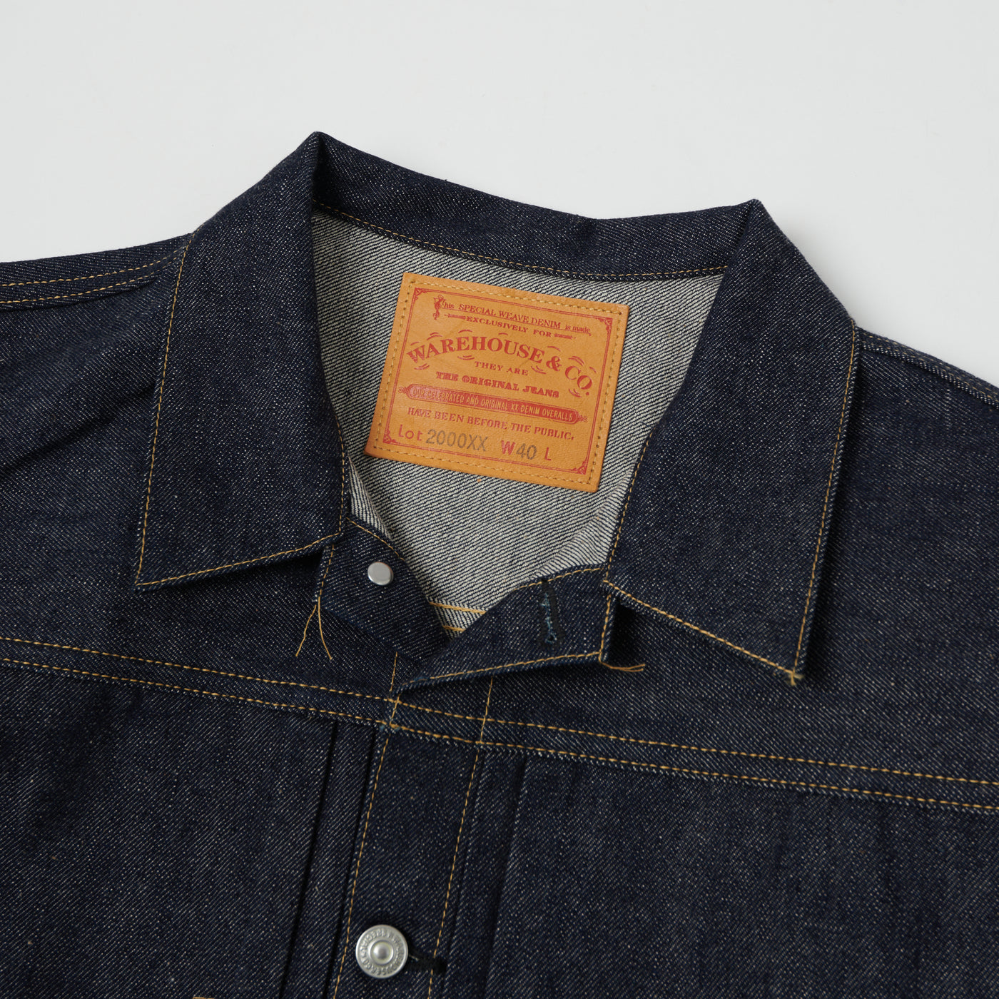 Warehouse 2000XX 'Dead Stock Blue' Denim Jacket