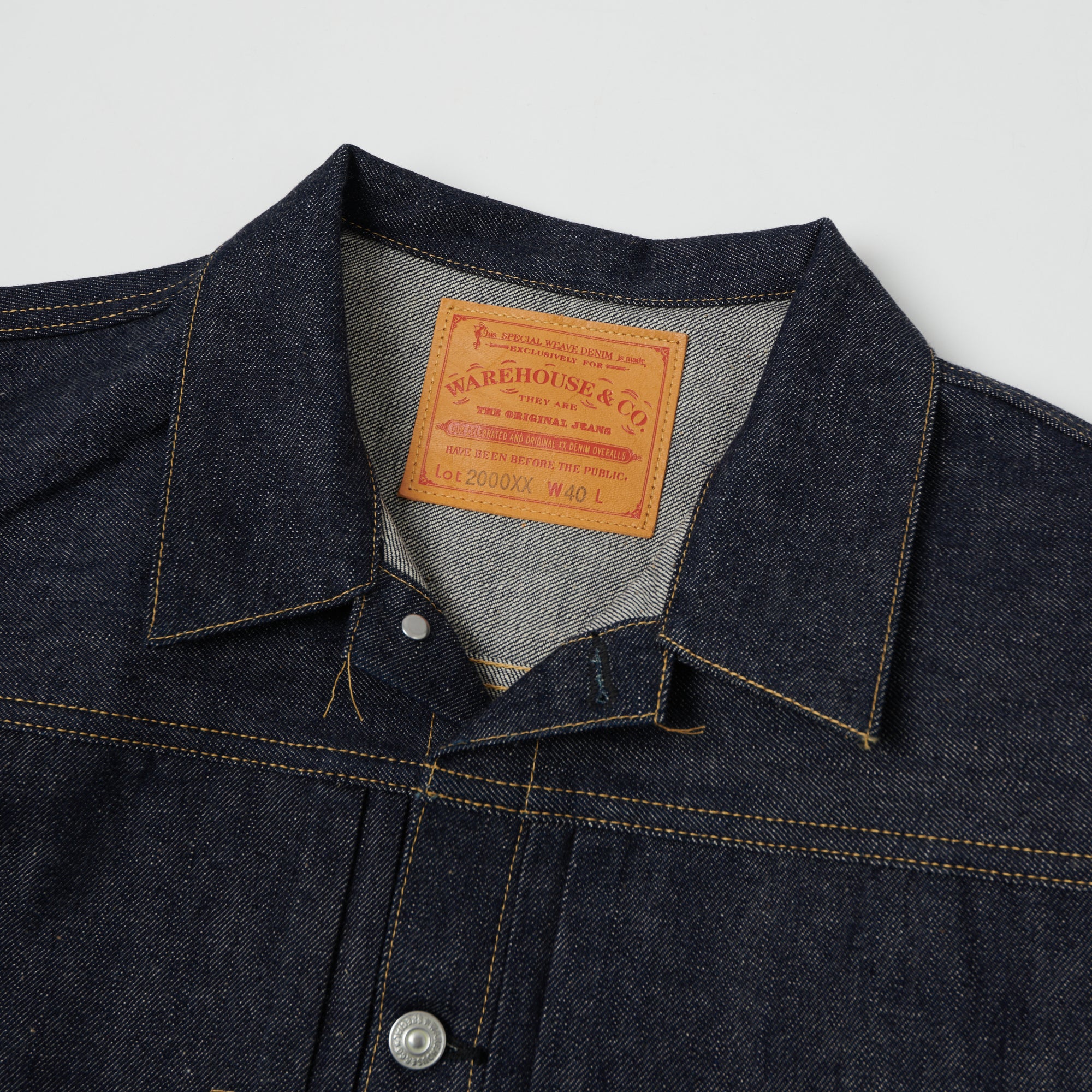 Warehouse 2000XX 'Dead Stock Blue' Denim Jacket
