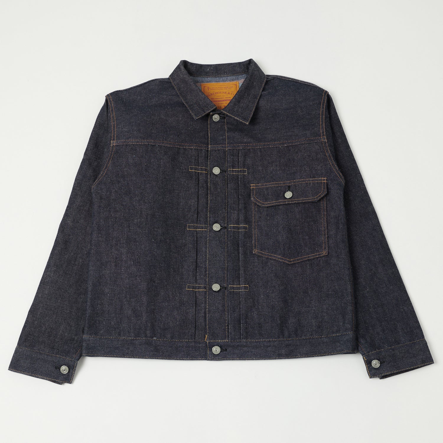 Warehouse & Co 2001XX (2000XX) Blanket Lined Type-I Denim Jacket - Raw