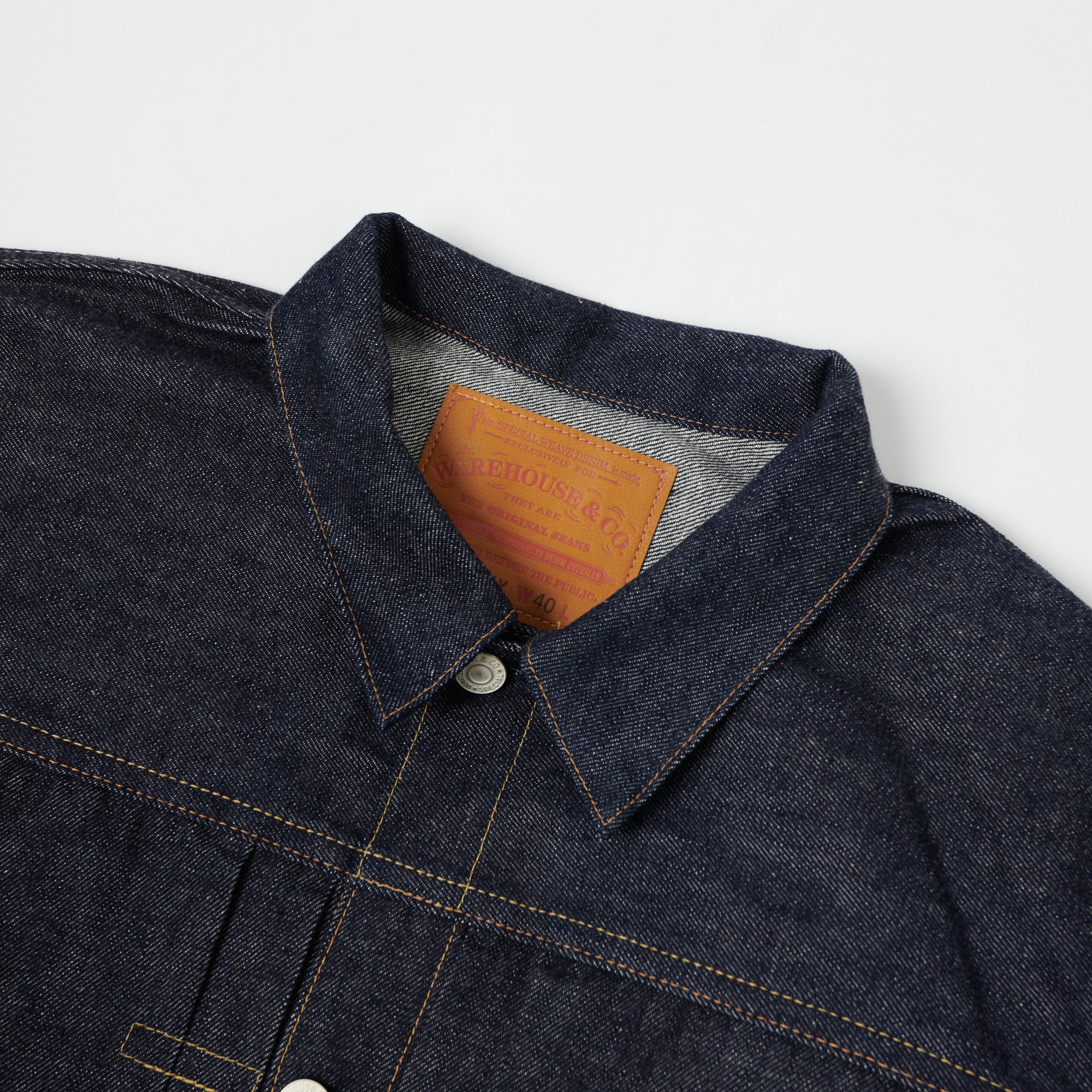 Warehouse & Co 2001XX Type-I Denim Jacket - Raw