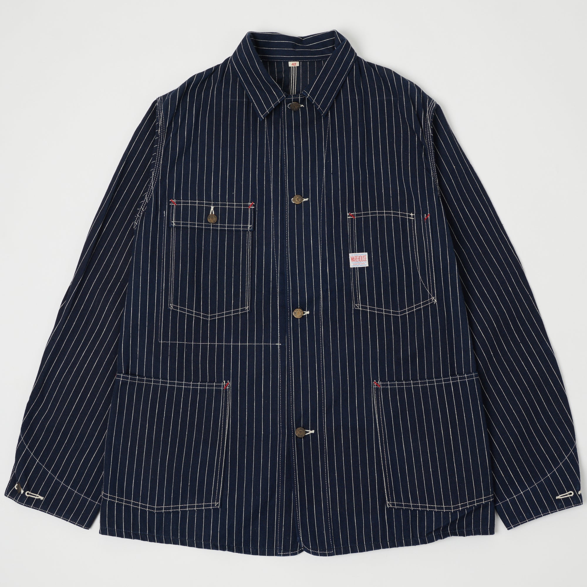 Warehouse 2110 Striped Coverall Jacket | SON OF A STAG