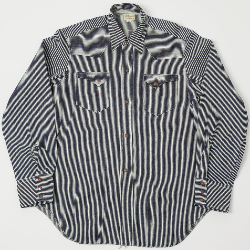 Warehouse 3038 Western Shirt - Hickory Stripe | SON OF A STAG