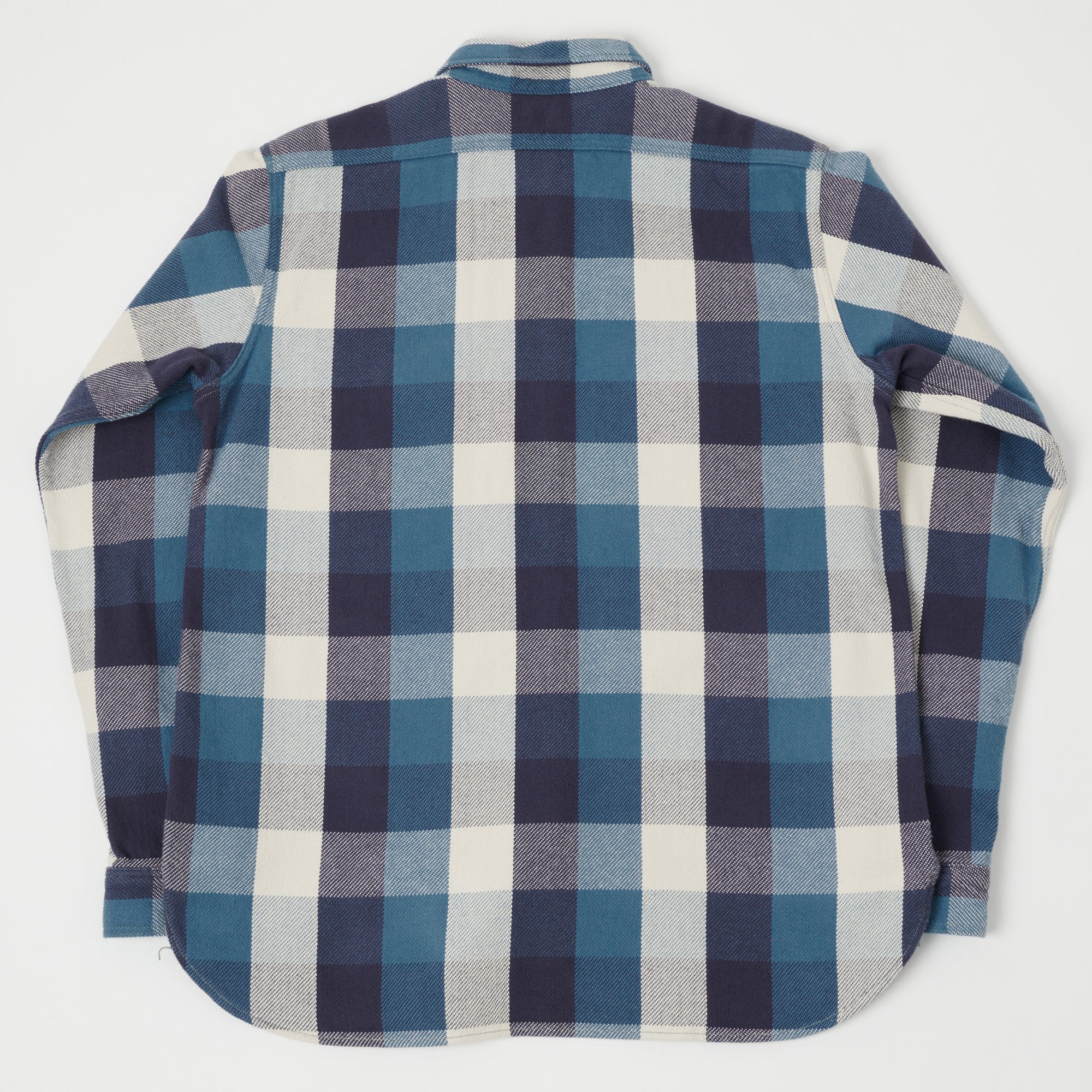 Warehouse & Co 3104 Buffalo Check Flannel Shirt - Blue