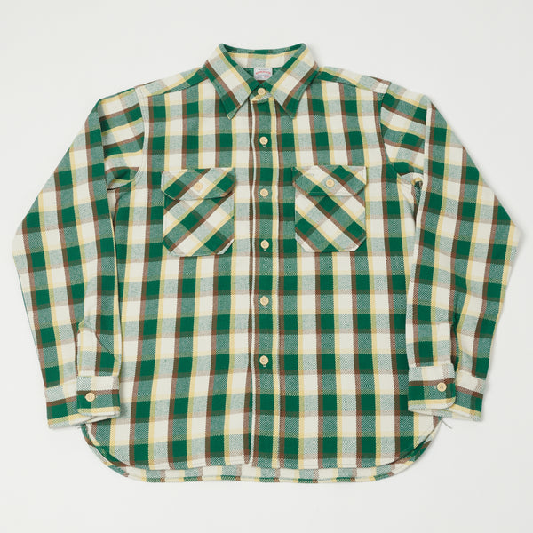 トップス Flannel Field Work Shirt Flannel Workshirt - Lumber – Bradley Mountain