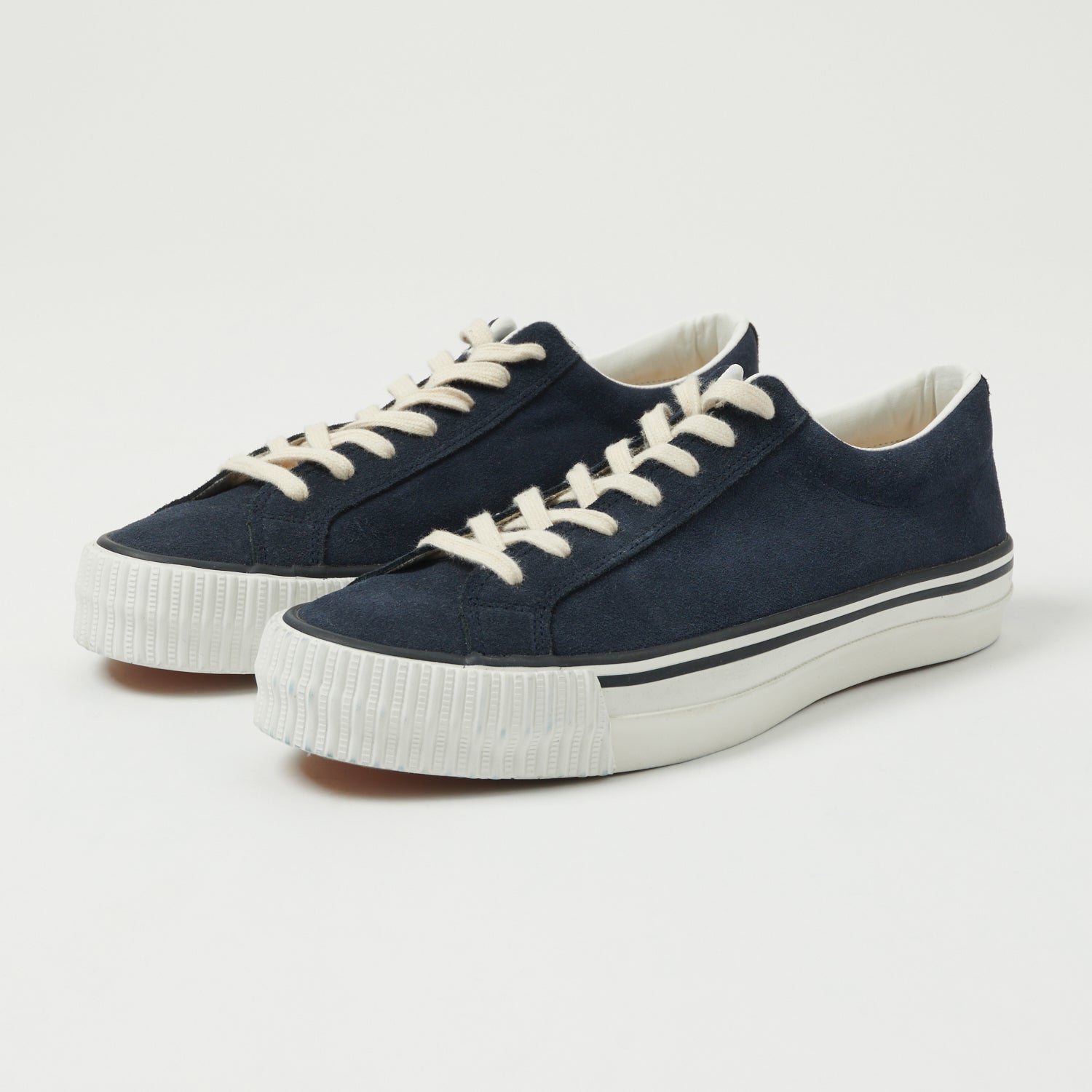 Warehouse 3400 Suede Sneaker - Navy | SON OF A STAG