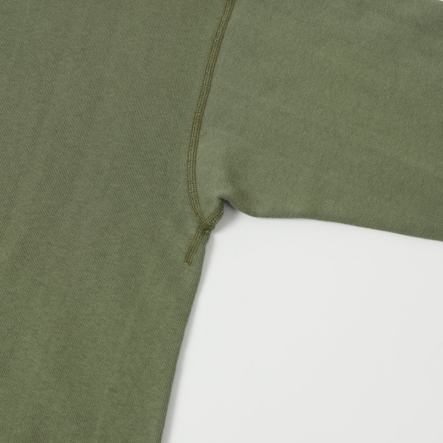 Warehouse & Co 401 Plain Sweatshirt - OD Green