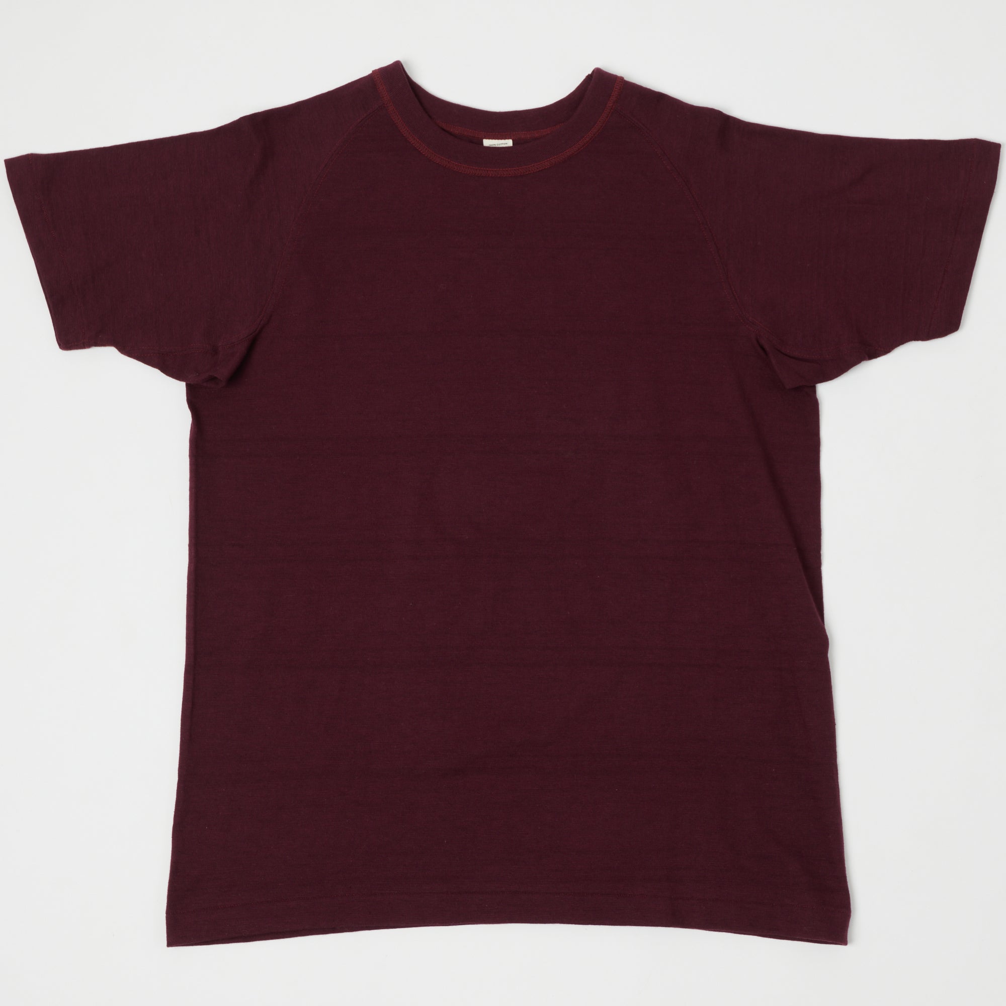 Warehouse & Co 4048 Freedom Sleeve T-Shirt - Bordeaux