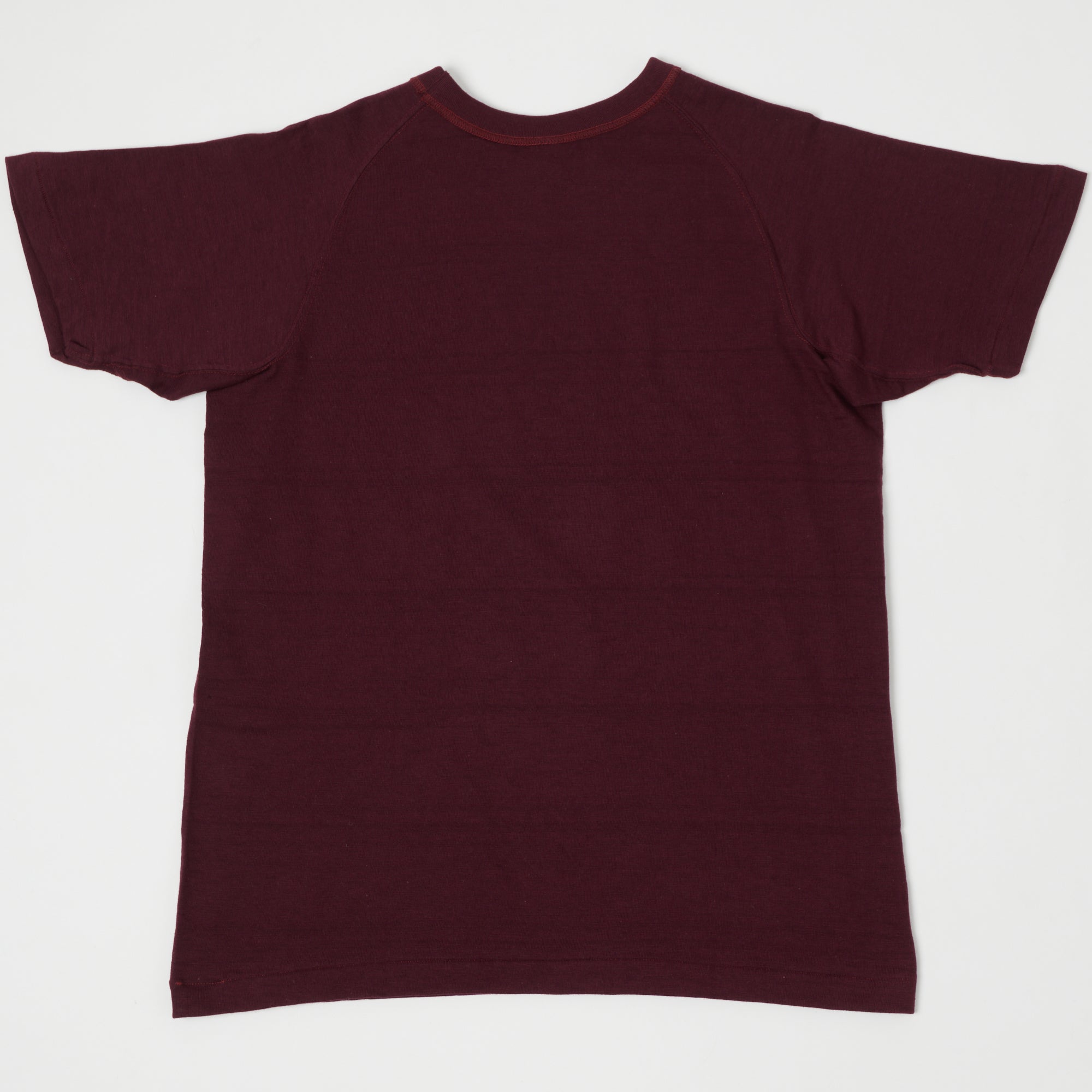 Warehouse & Co 4048 Freedom Sleeve T-Shirt - Bordeaux