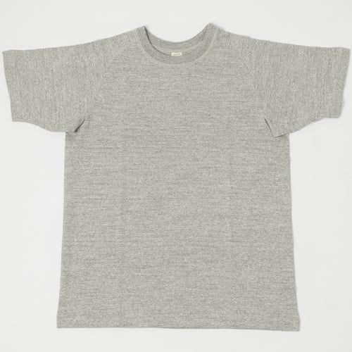 Warehouse & Co 4048 Freedom Sleeve T-Shirt - Heather Grey
