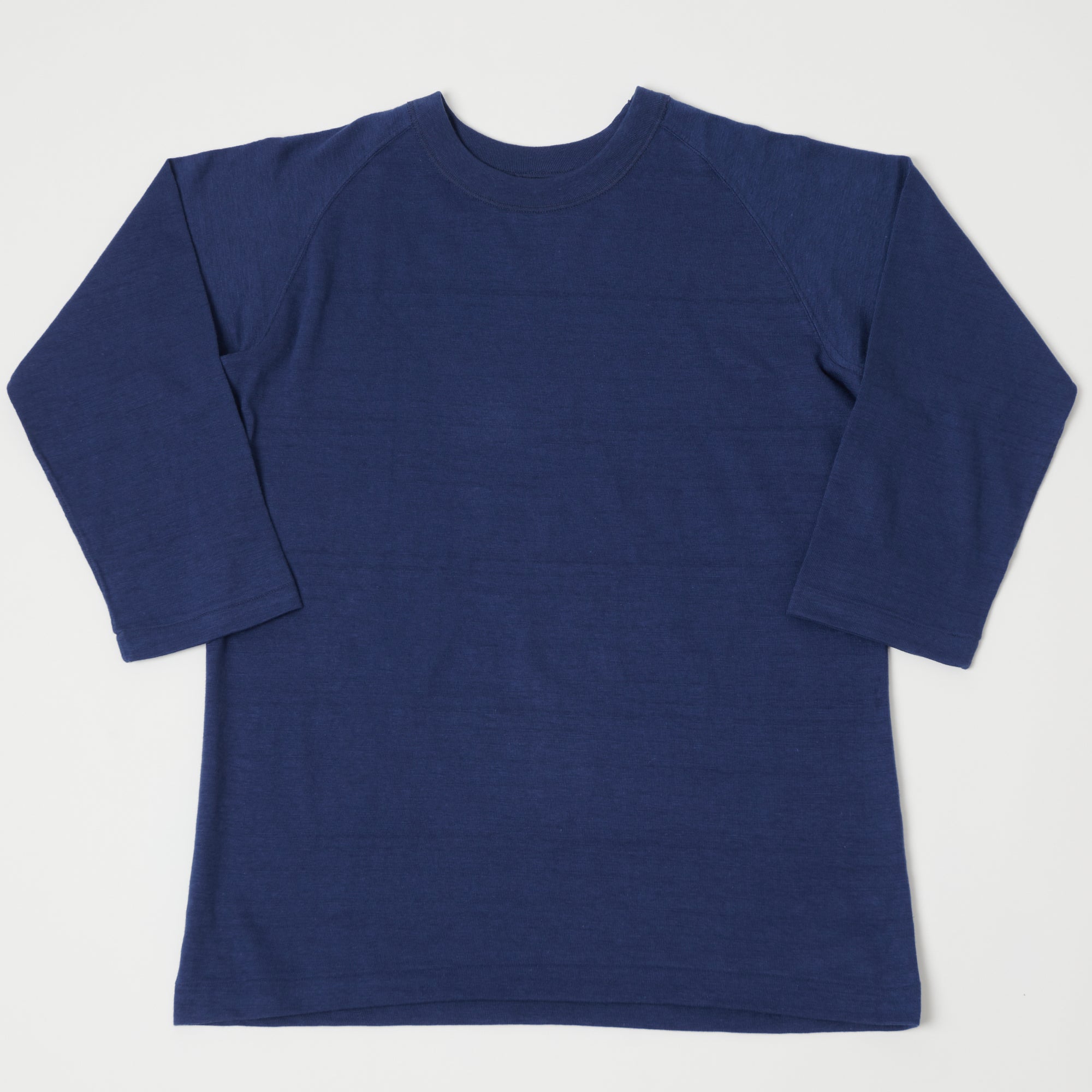 Warehouse & Co 4049 3/4 Sleeve Freedom T-Shirt - Navy