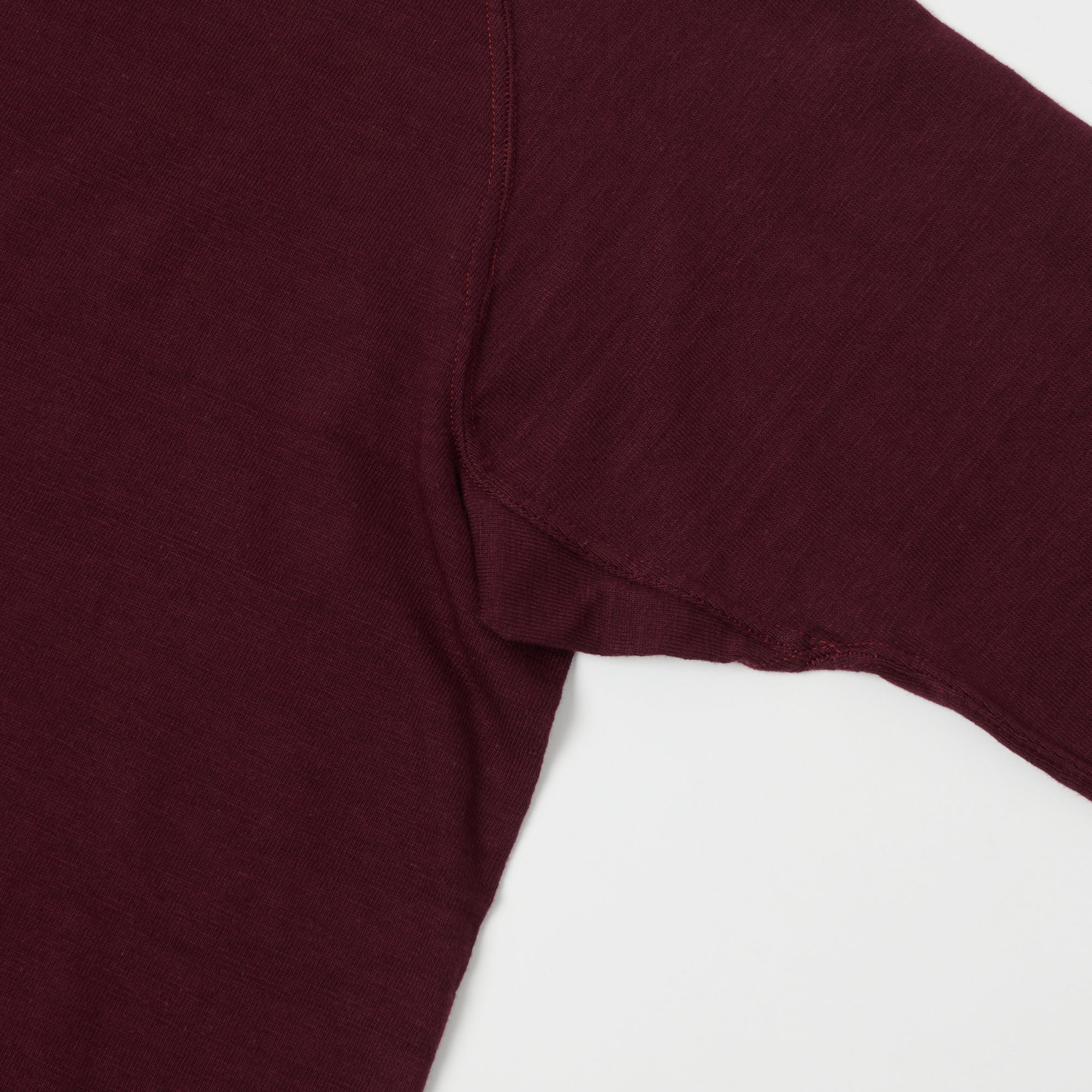 Warehouse & Co 4049 3/4 Sleeve Freedom T-Shirt - Bordeaux