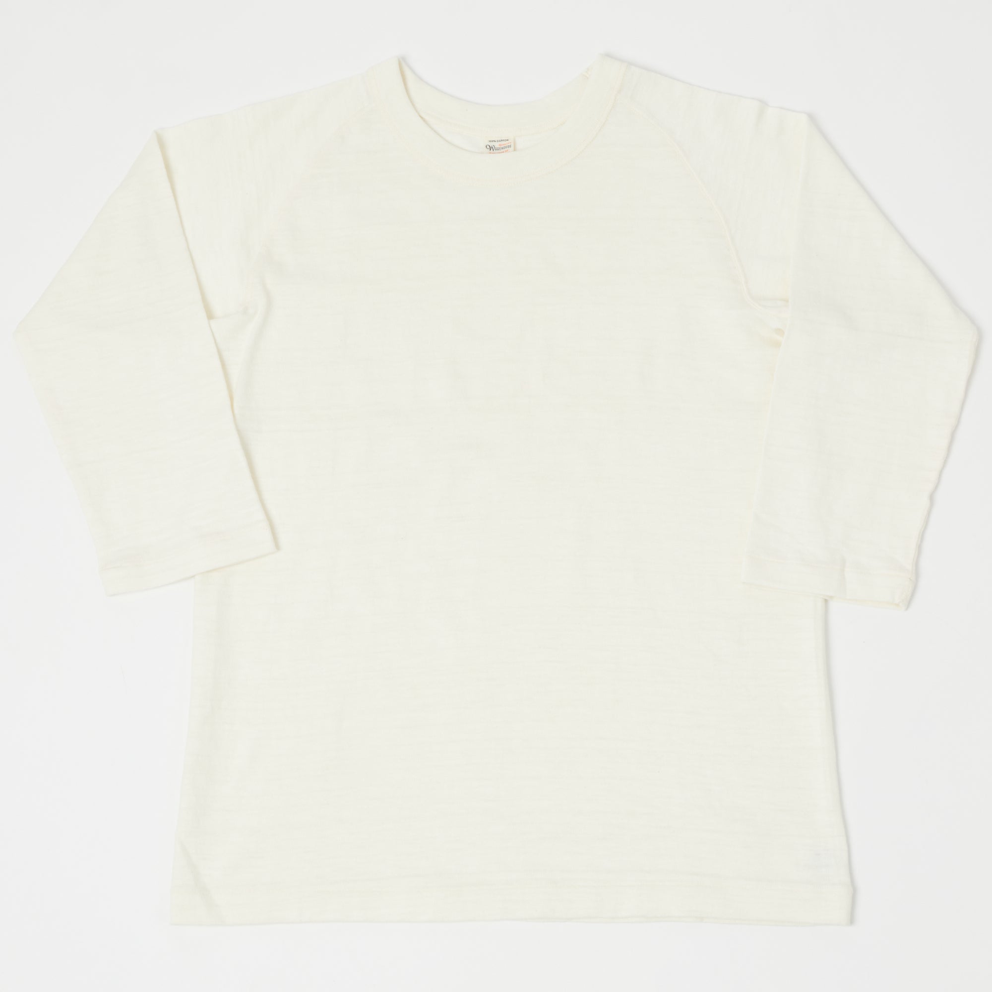 Warehouse & Co 4049 3/4 Sleeve Freedom T-Shirt - Cream