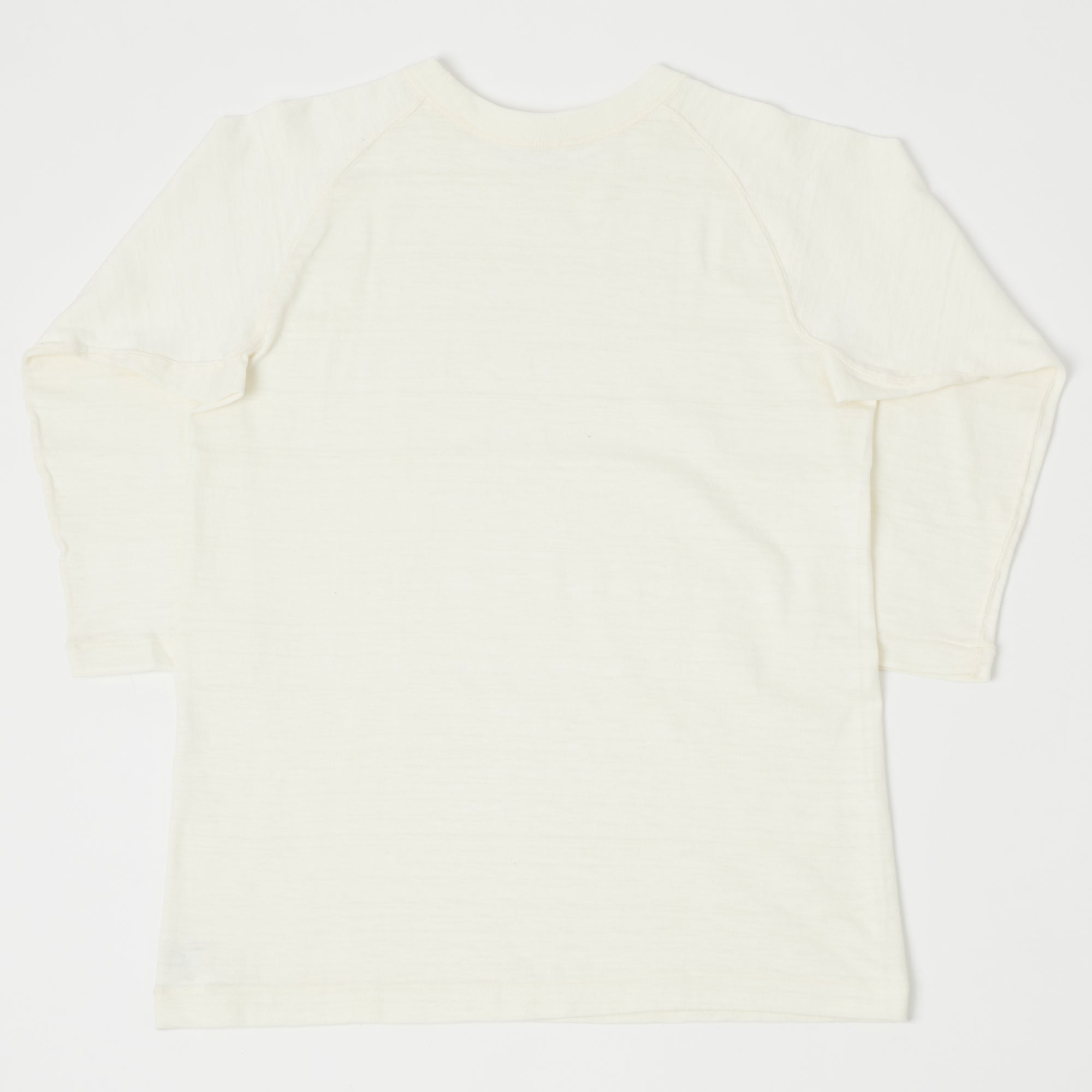 Warehouse & Co 4049 3/4 Sleeve Freedom T-Shirt - Cream