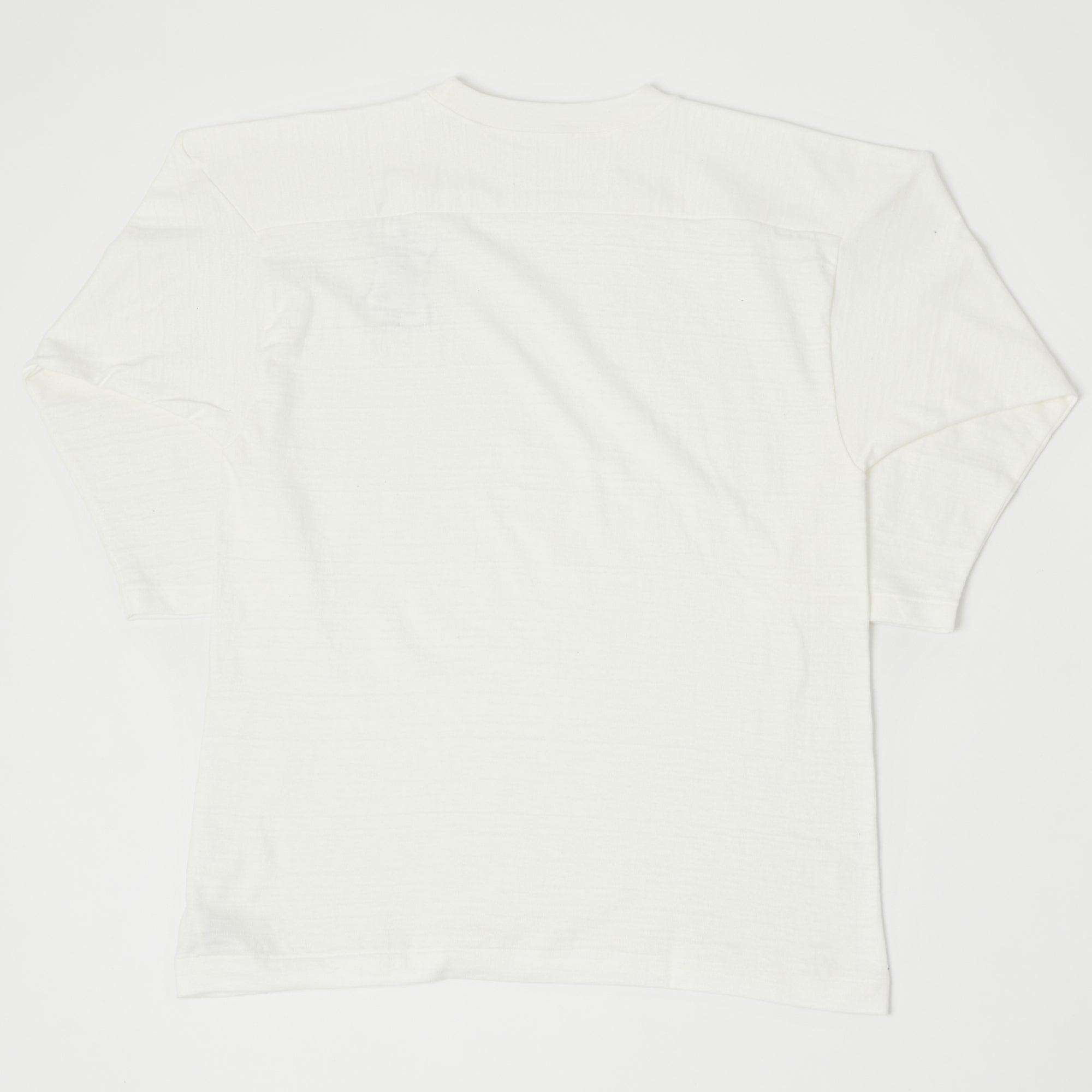 Warehouse & Co 4063 3/4 Sleeve Football T-Shirt - Off White