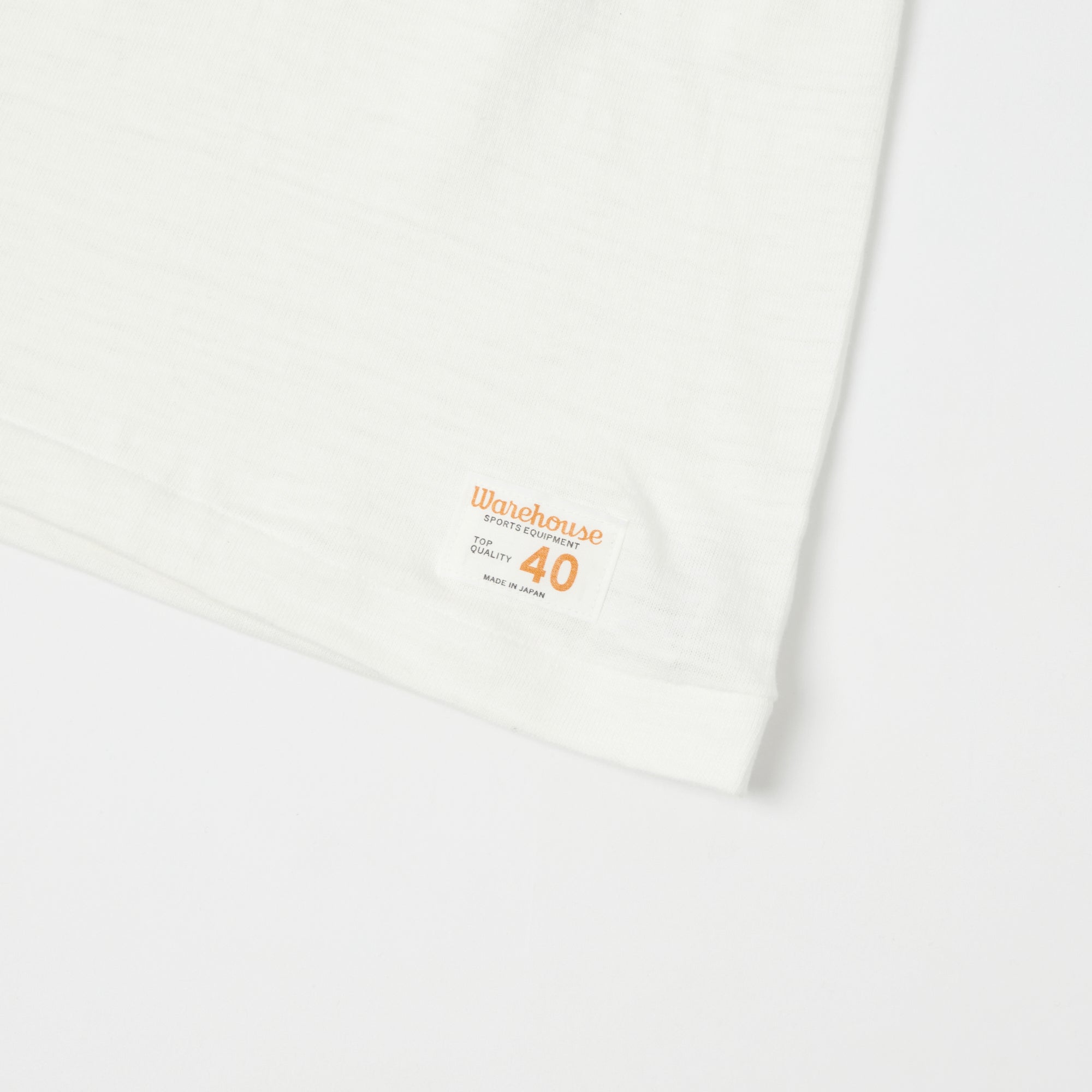 Warehouse & Co 4063 3/4 Sleeve Football T-Shirt - Off White