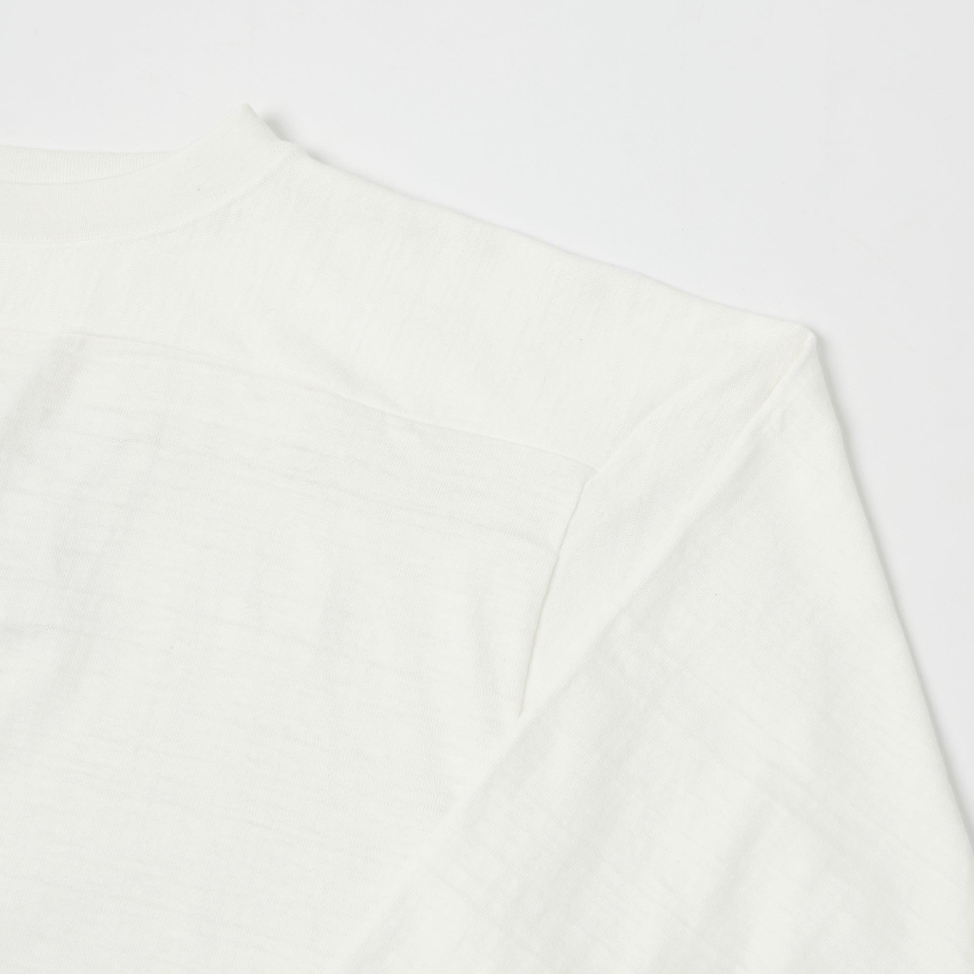Warehouse & Co 4063 3/4 Sleeve Football T-Shirt - Off White