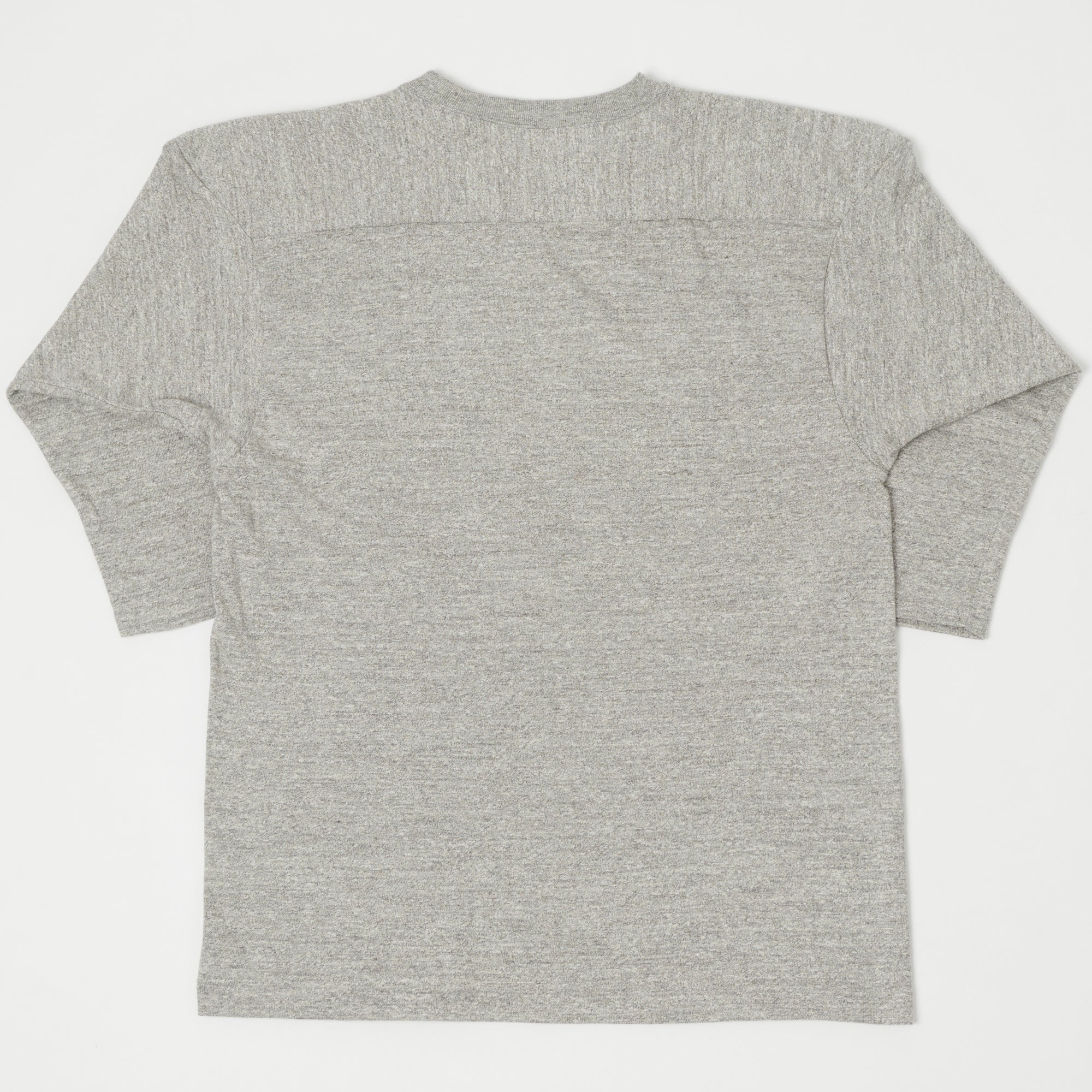 Warehouse & Co 4063 3/4 Sleeve Football T-Shirt - Heather Grey