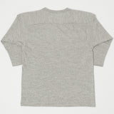 Warehouse 4063 3/4 Sleeve Football Tee - Heather Grey