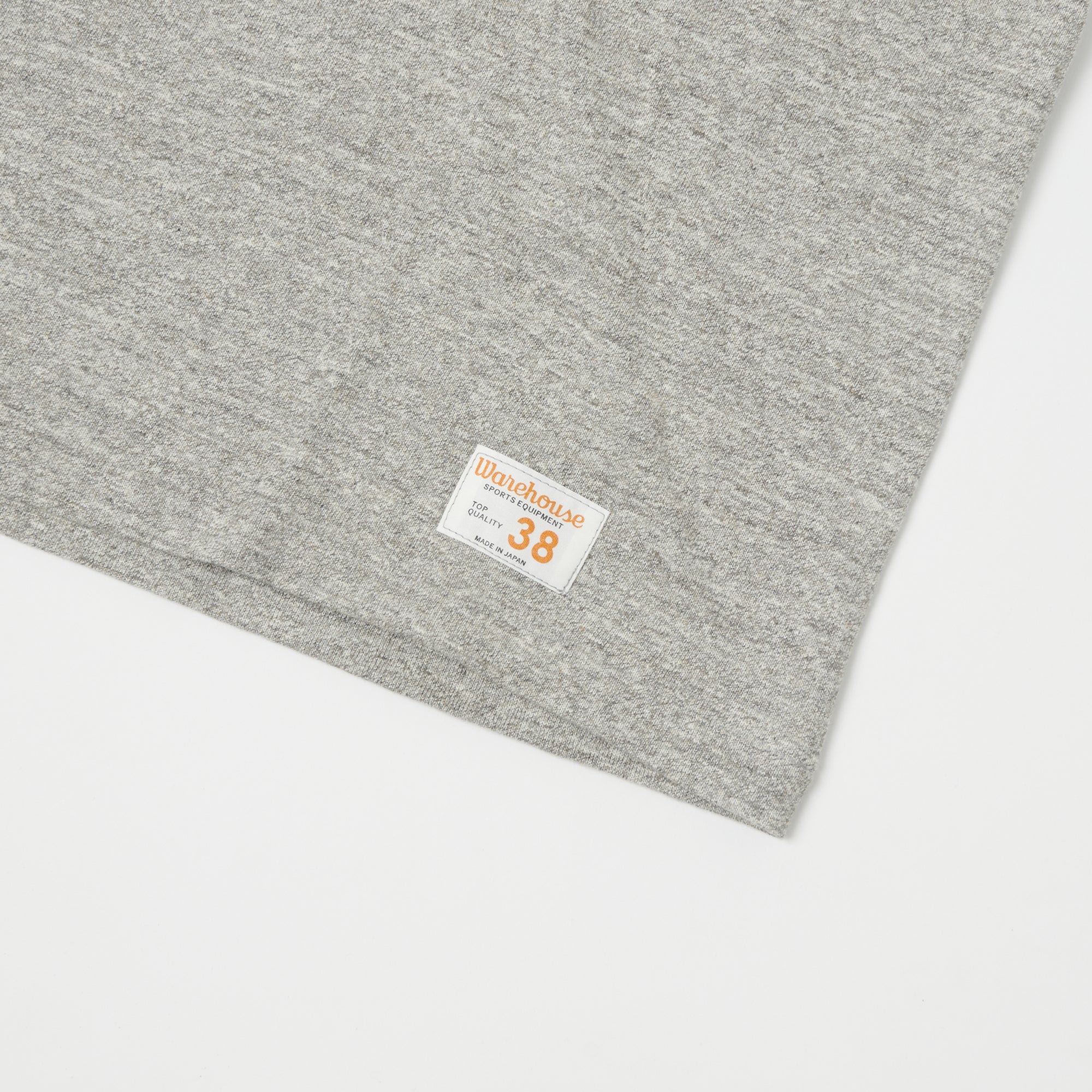 Warehouse & Co 4063 3/4 Sleeve Football T-Shirt - Heather Grey