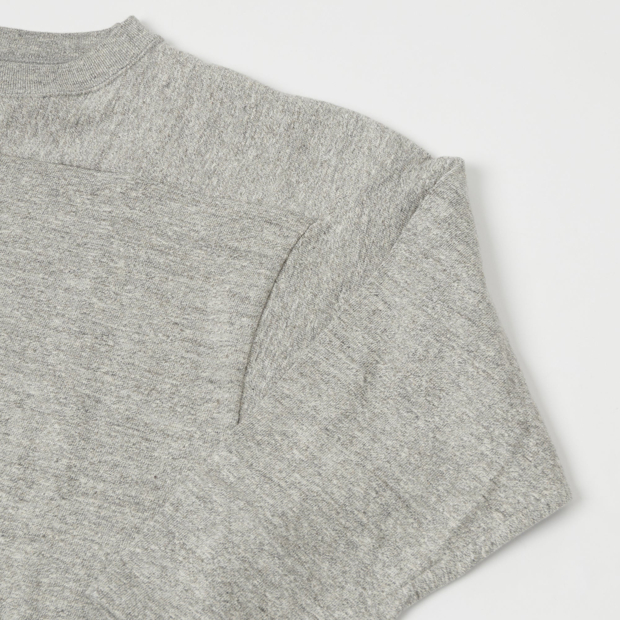 Warehouse & Co 4063 3/4 Sleeve Football T-Shirt - Heather Grey