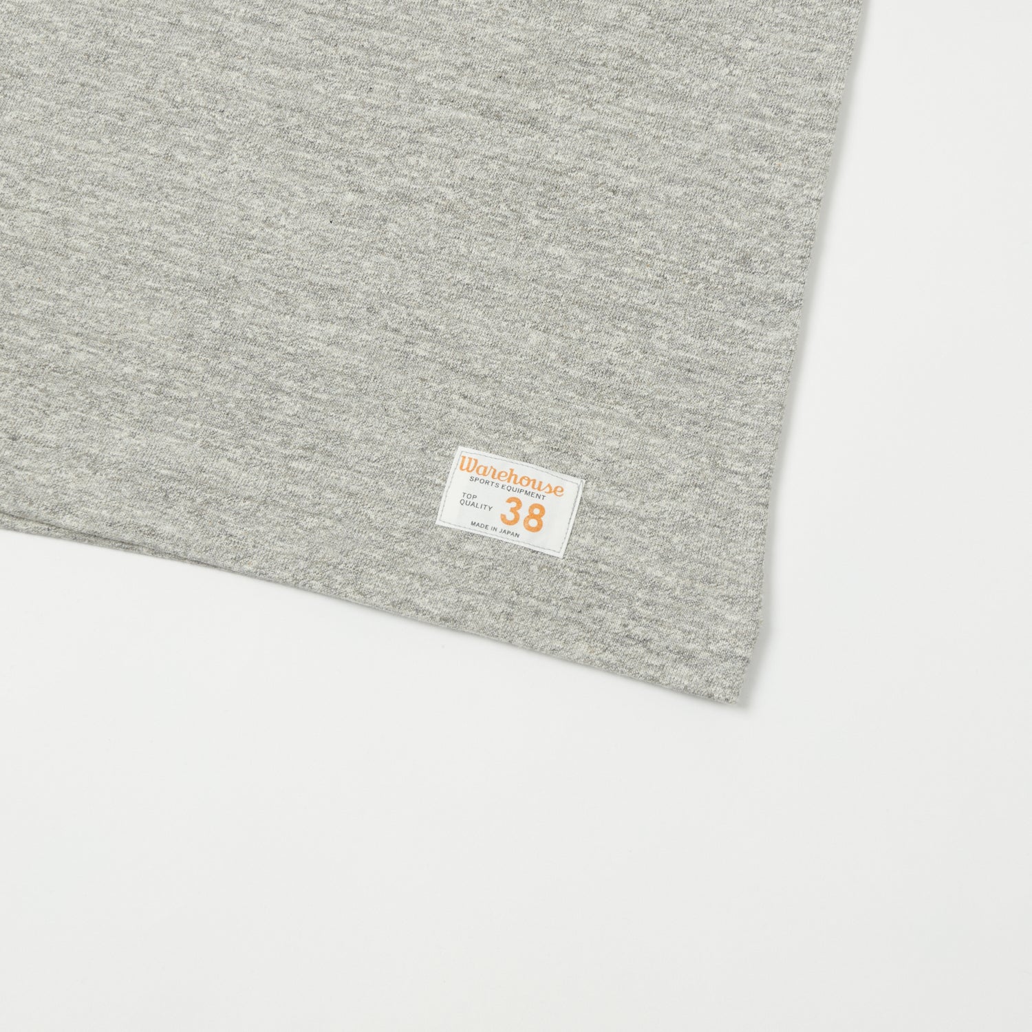 Warehouse & Co 4063 'West Lake' 3/4 Sleeve Football T-Shirt - Heather Grey