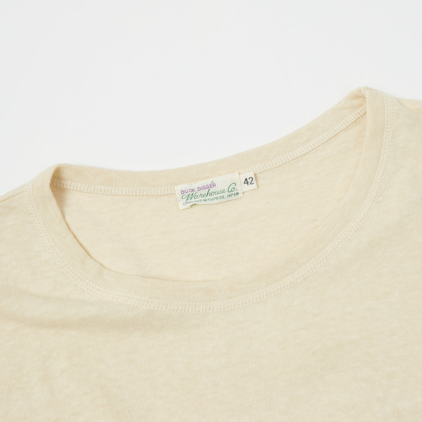 Warehouse & Co 4091 Duck Digger Skivvy T-Shirt  - Beige