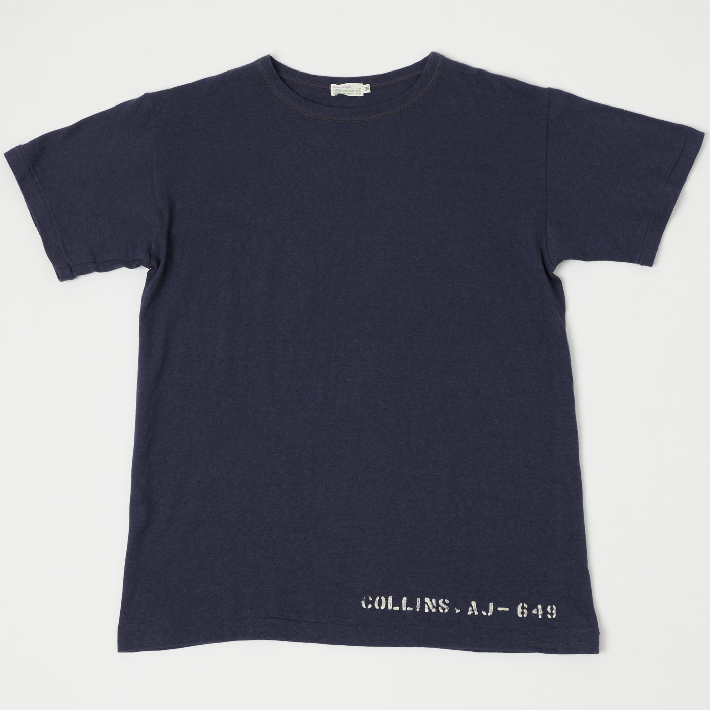 Warehouse & Co 4091 Duck Digger 'Collins' Skivvy T-Shirt - Navy