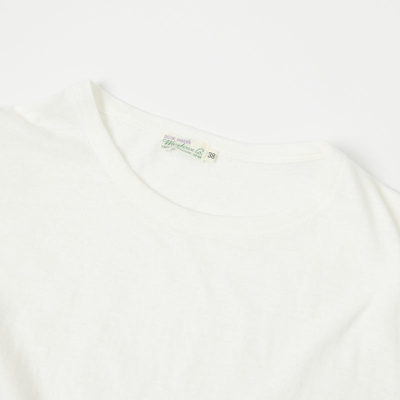 Warehouse 4091 'Collins' USN Skivvy Tee - Off White