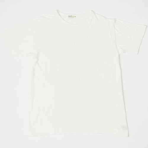 Warehouse & Co 4091 Duck Digger Skivvy T-Shirt  - Off White
