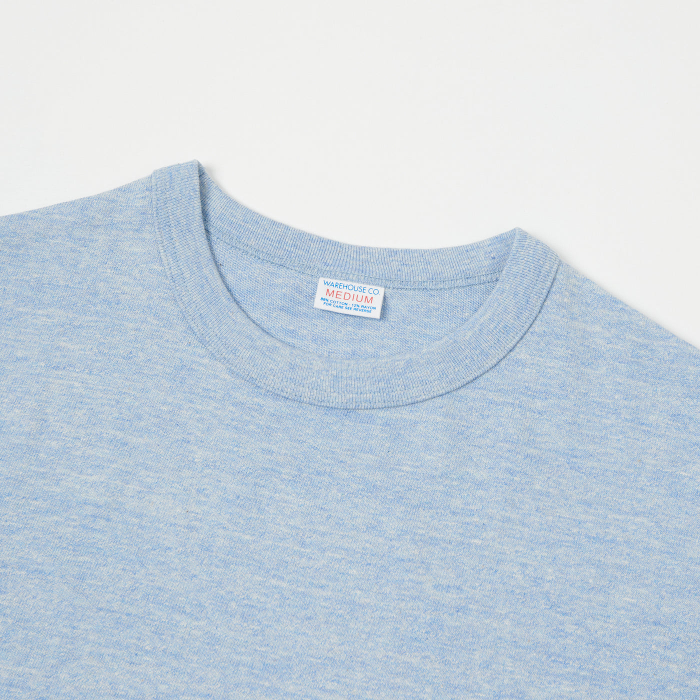 Warehouse & Co 4096 Cotton Rayon T-Shirt - Heather Blue