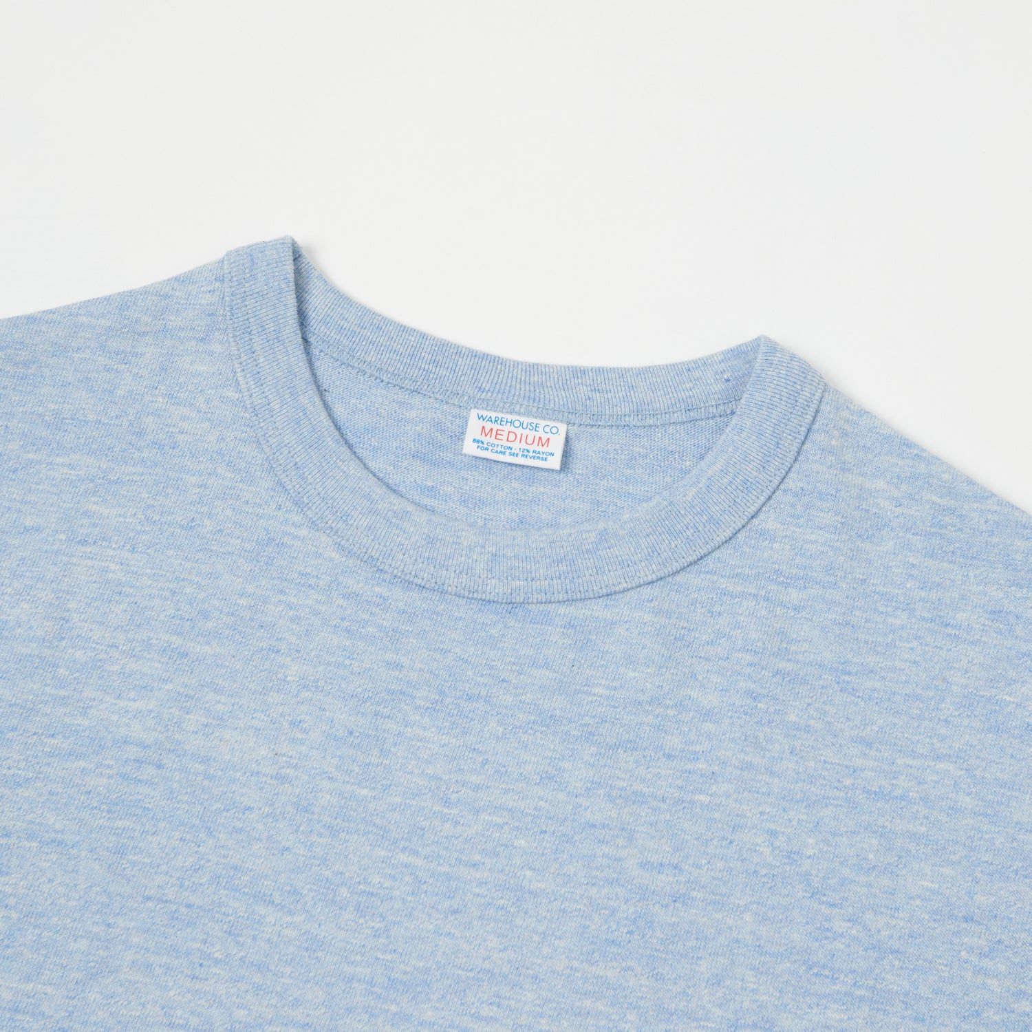 Warehouse & Co 4096 Cotton Rayon T-Shirt - Heather Blue