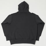 Warehouse 450 Two Needle Hooded Sweatshirt - Black