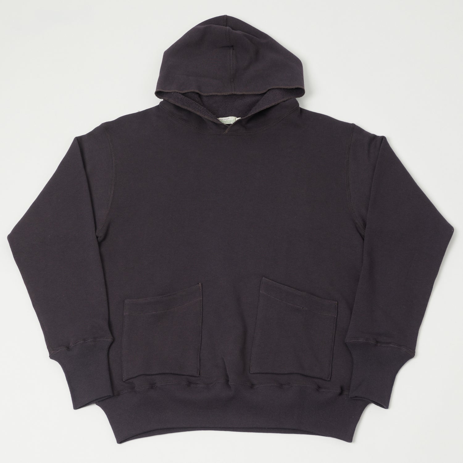 Warehouse & Co 453 Two Pocket Hooded Sweatshirt - Dark Navy