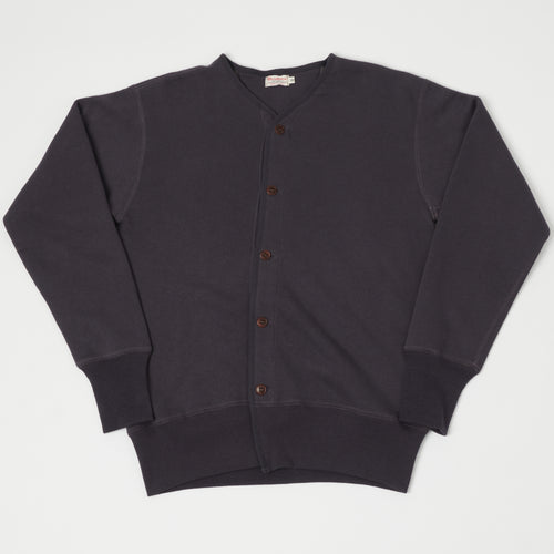 Warehouse & Co 456 U.S. Navy Cardigan Sweatshirt - Dark Navy