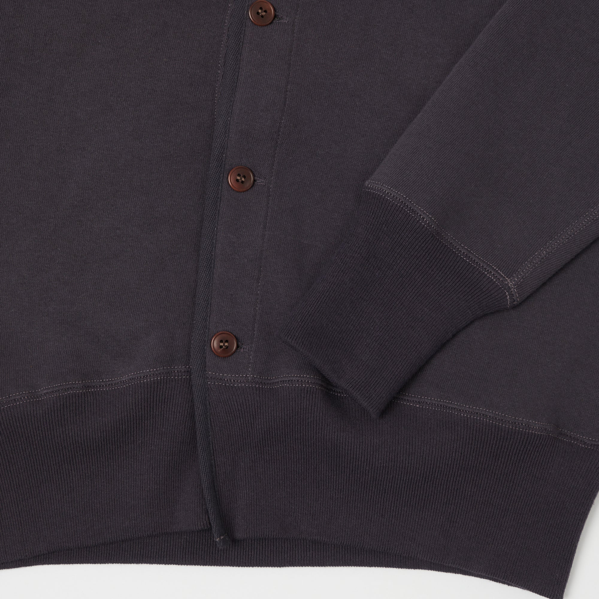 Warehouse & Co 456 U.S. Navy Cardigan Sweatshirt - Dark Navy