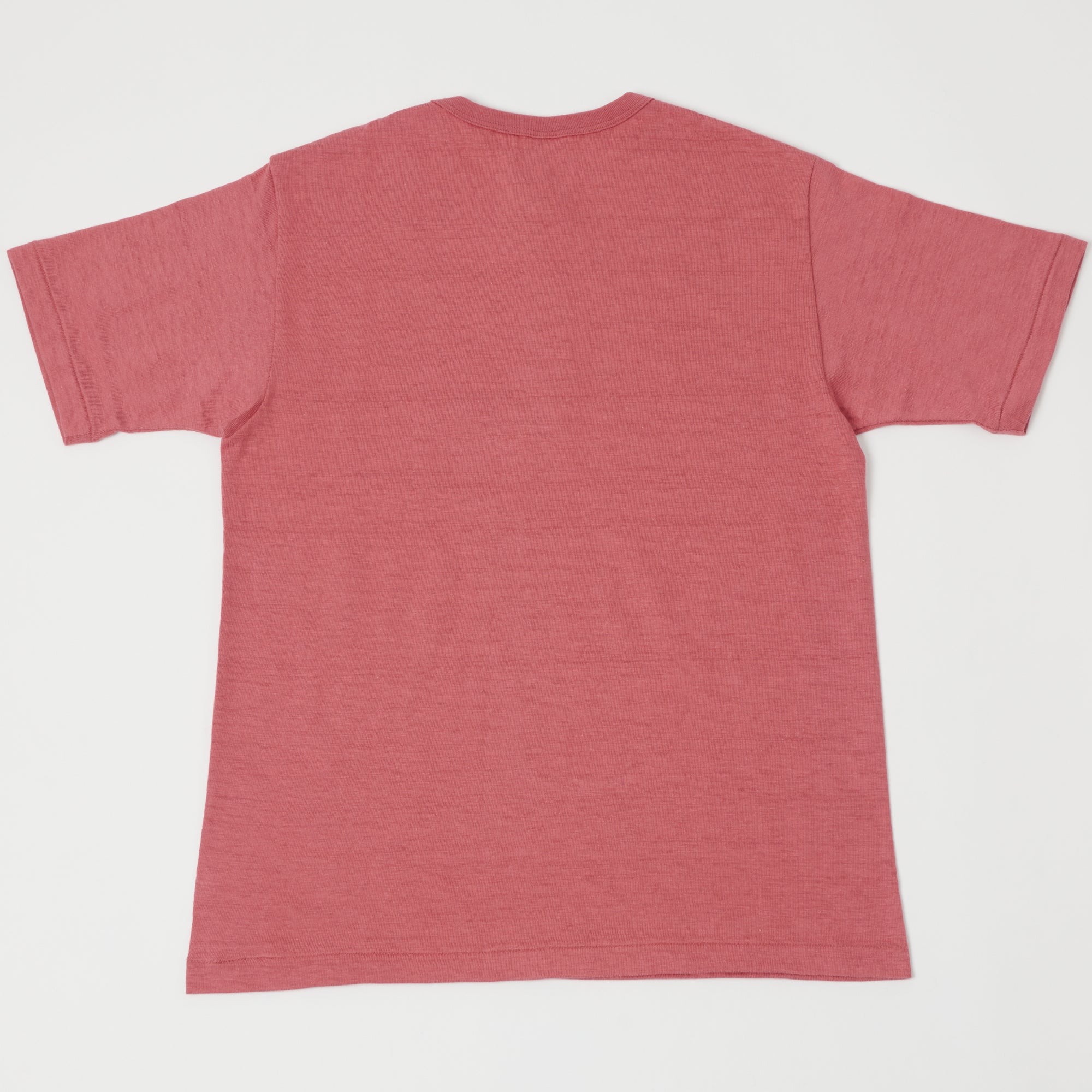 Warehouse & Co 4601 Henley T-Shirt - Faded Red