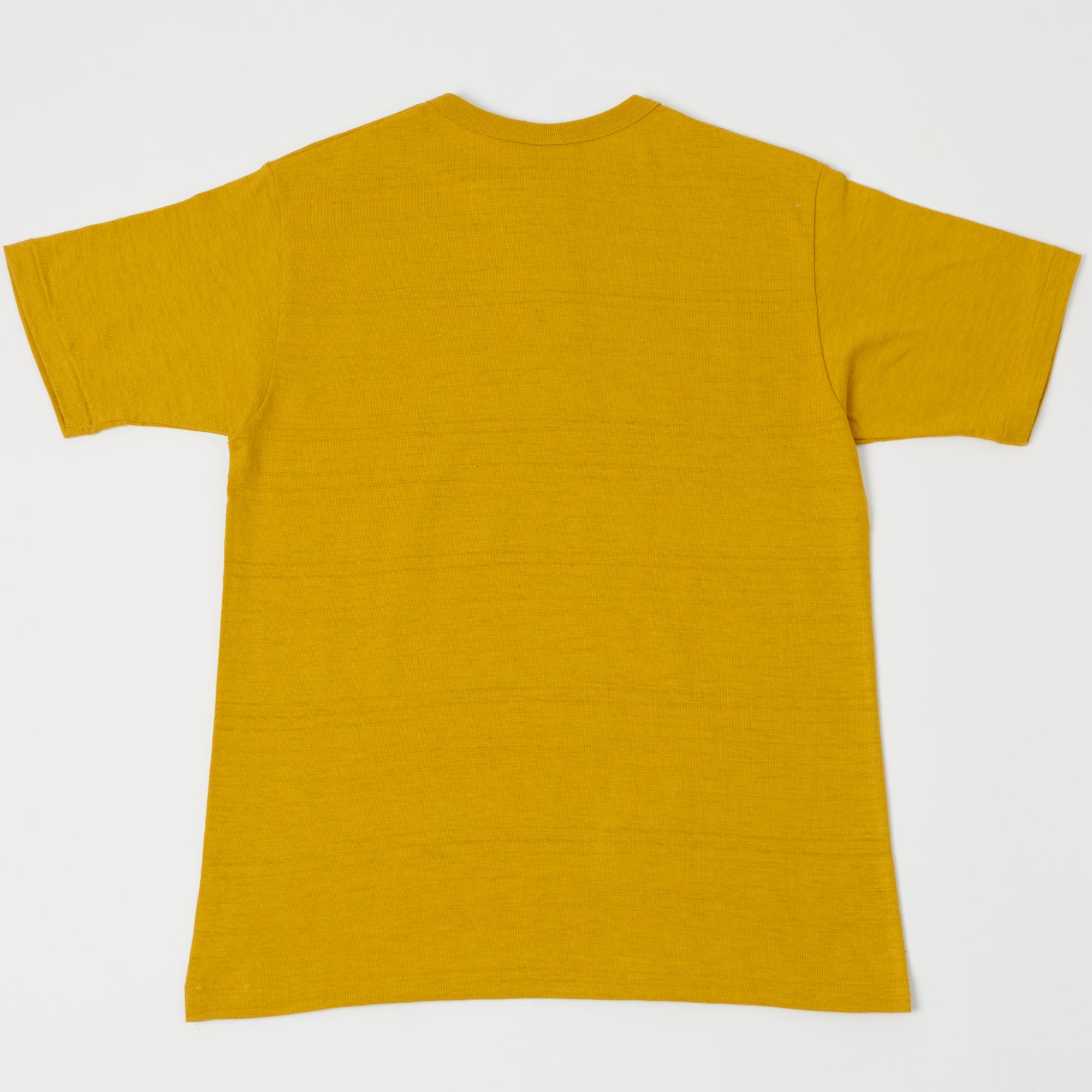 Warehouse & Co 4601 Henley T-Shirt - Mustard