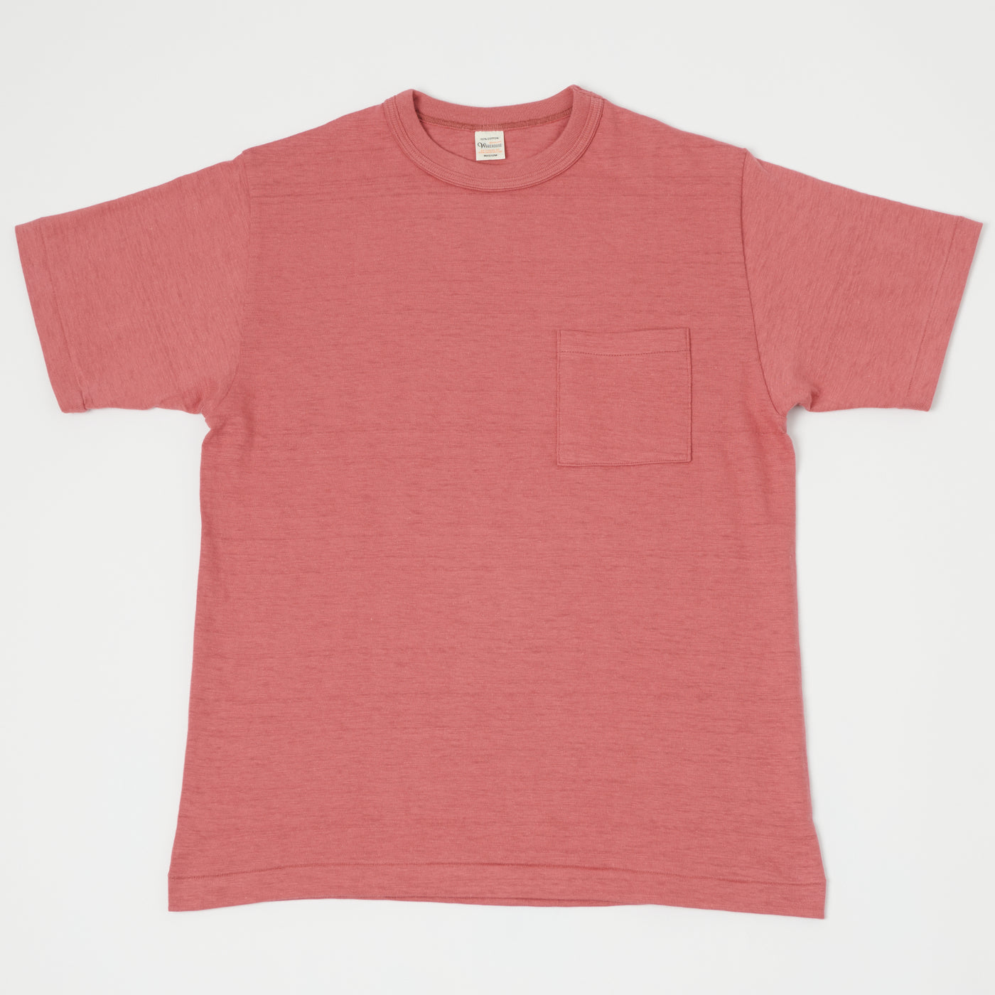 Warehouse & Co 4601 Pocket T-Shirt - Faded Red