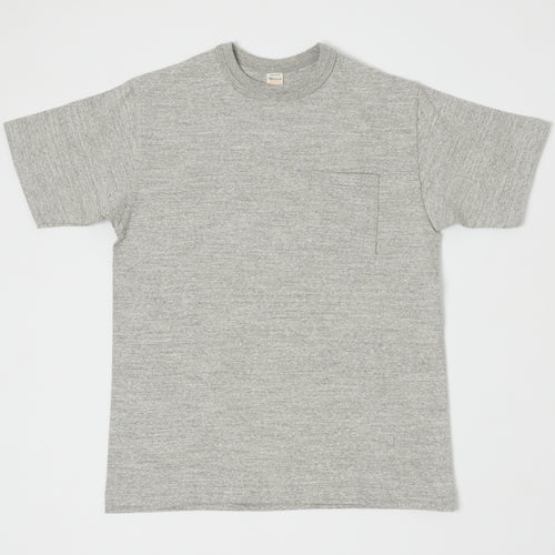 Warehouse & Co 4601 Pocket T-Shirt - Heather Grey