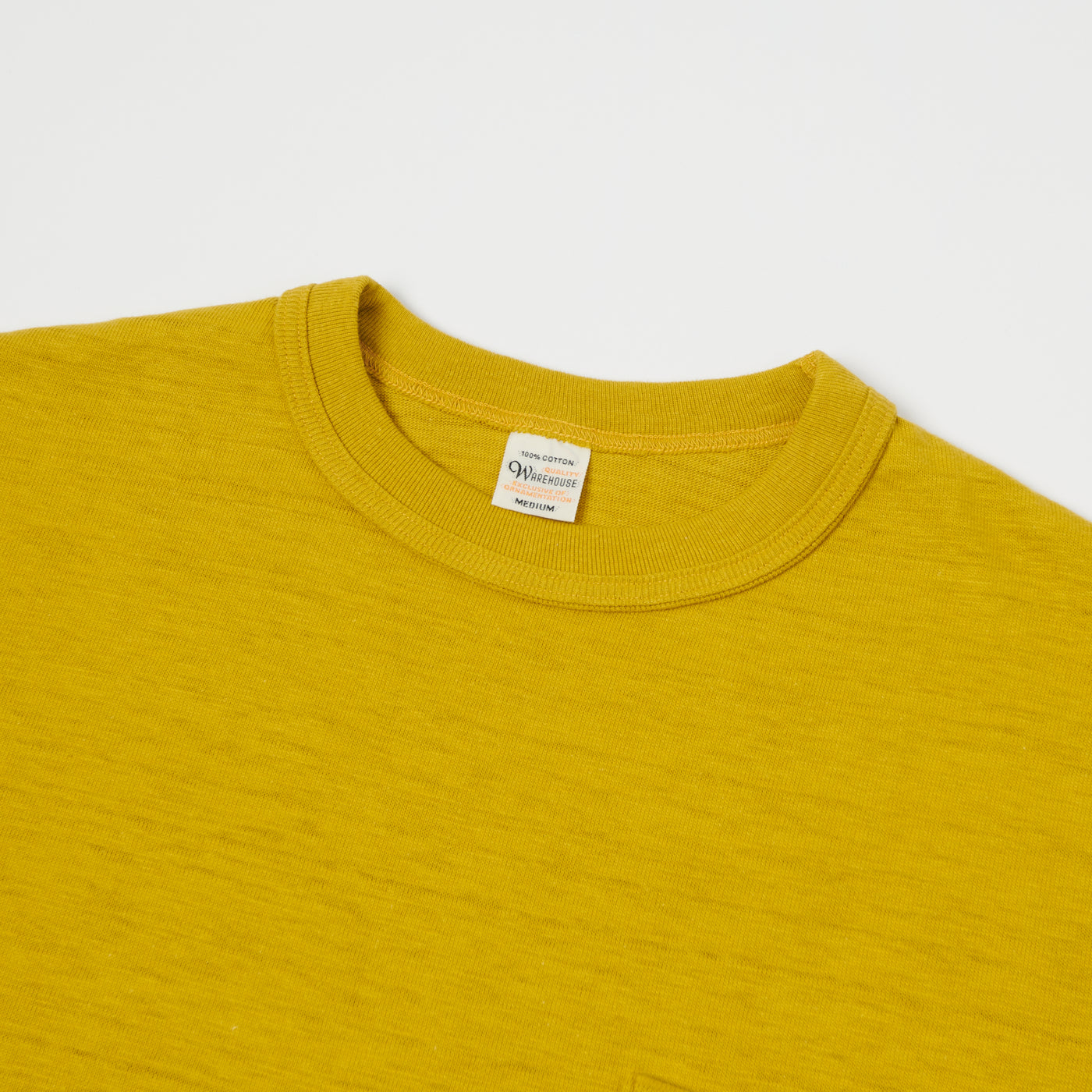 Warehouse & Co 4601 Pocket T-Shirt - Mustard