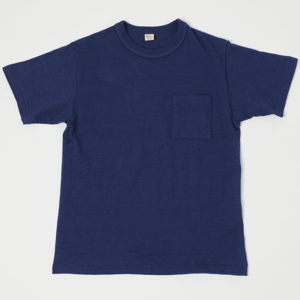 Warehouse & Co 4601 Pocket T-Shirt - Navy | SON OF A STAG
