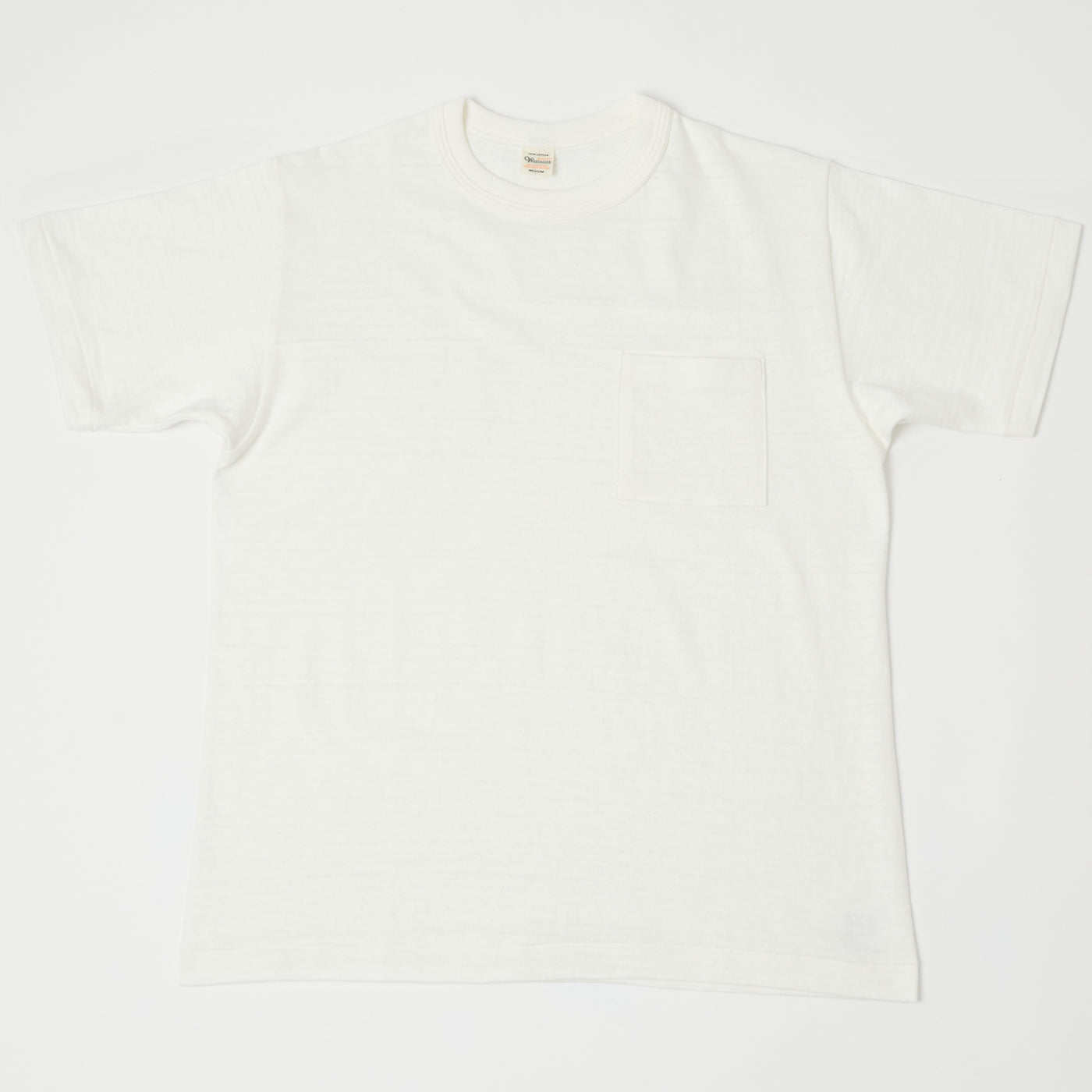 Warehouse & Co 4601 Pocket T-Shirt- Off White