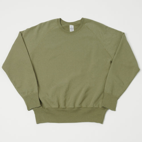 Warehouse & Co 461 Raglan Sleeve Sweatshirt - Green