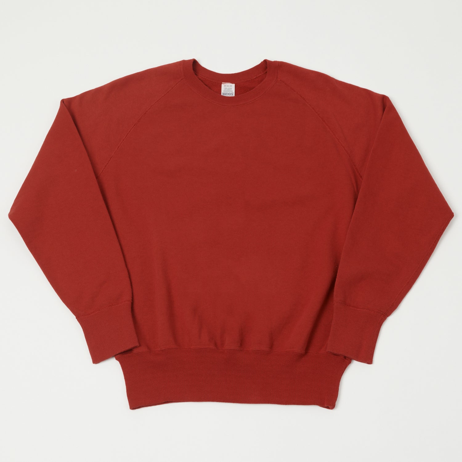 Warehouse & Co 461 Raglan Sleeve Sweatshirt - Red