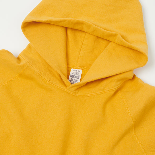 Warehouse 462 Plain Hooded Sweatshirt - Yellow